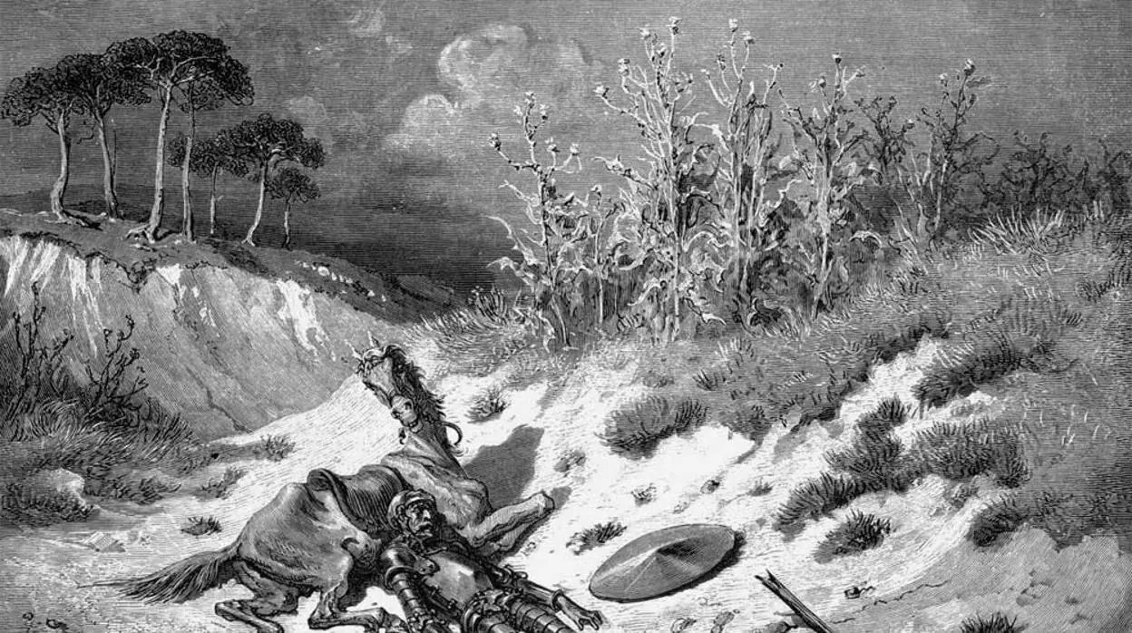 Illustración de Gustave Doré sobre El Quijote