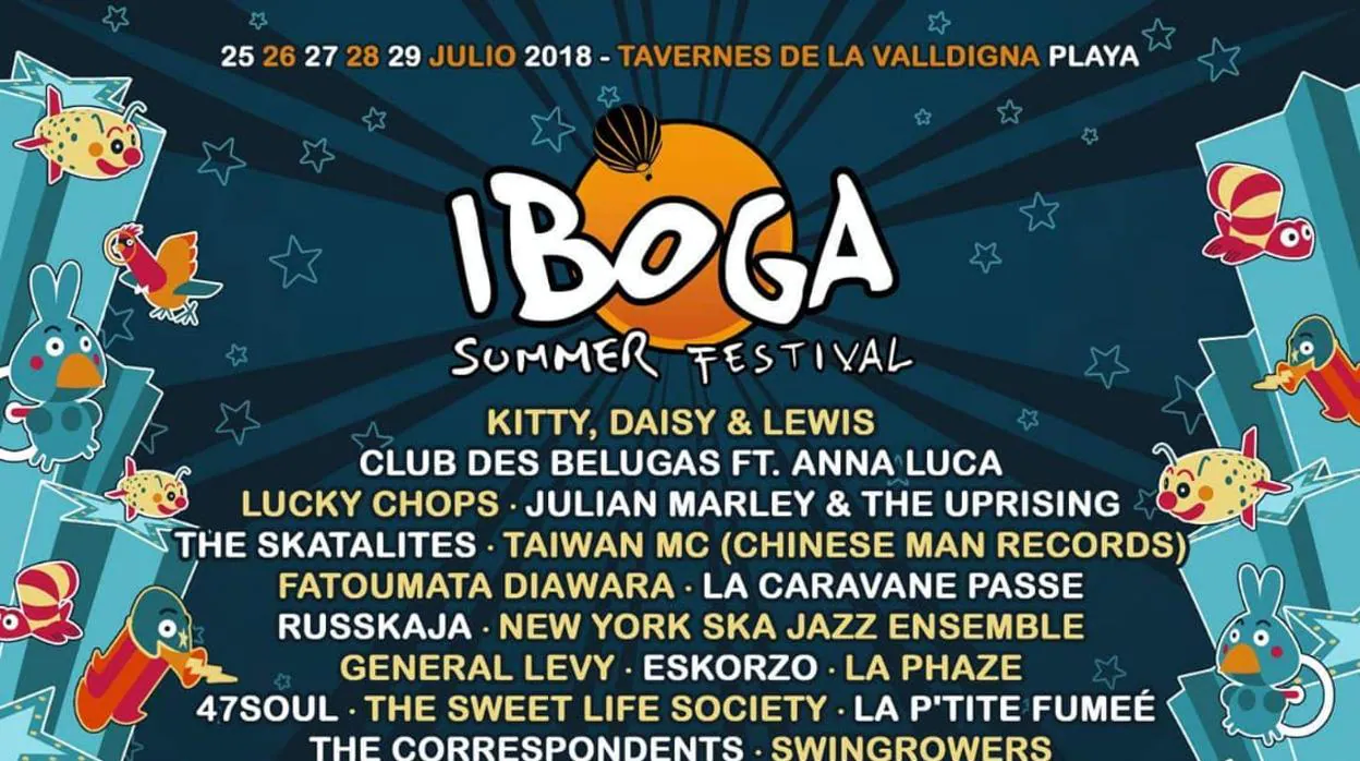Imagen del cartel del Iboga Summer Festival