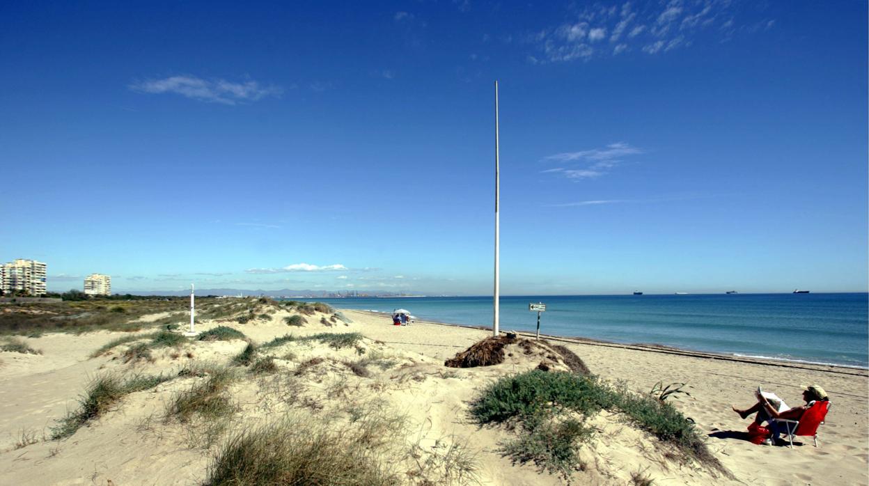Imagen de la playa de El Saler