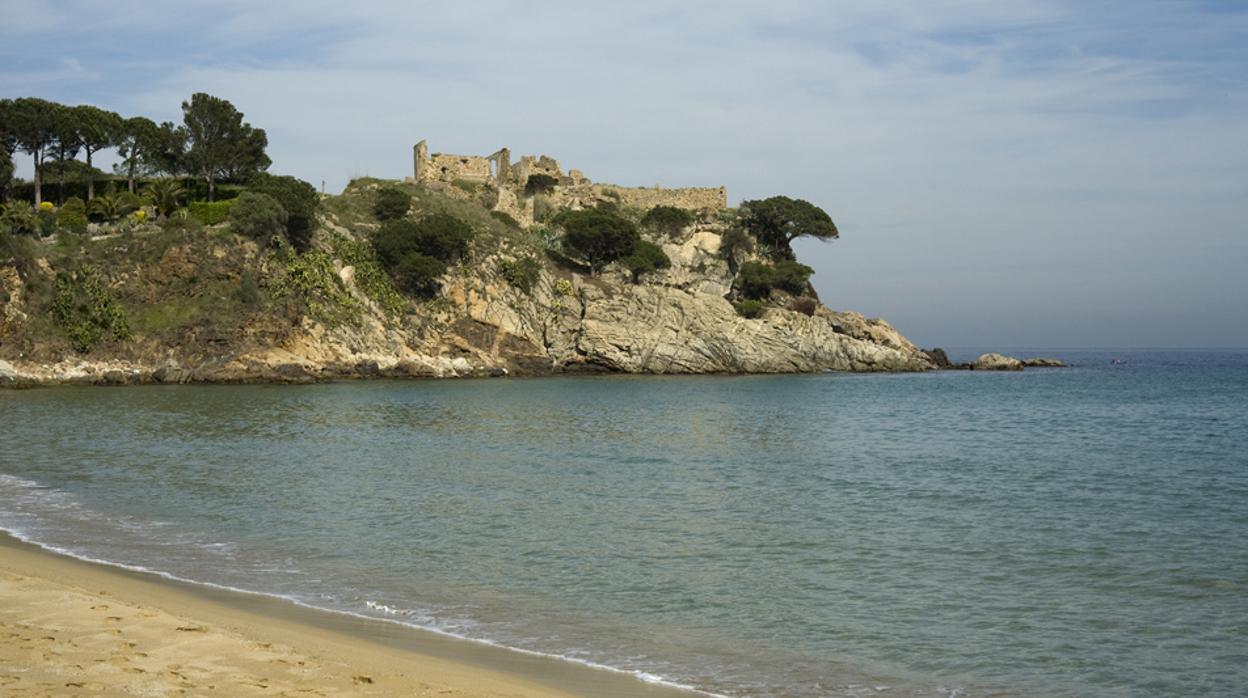 La playa de La Fosca en Palamós