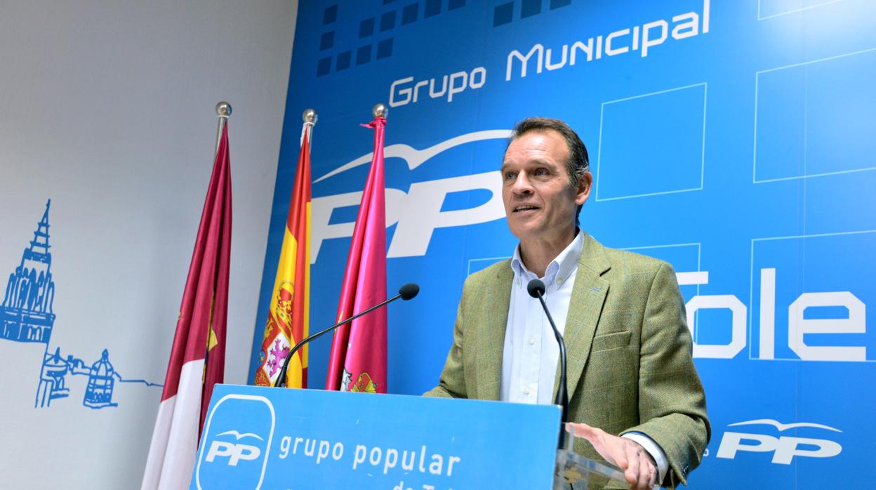 José López Gamarra, concejal del grupo municipal del PP de Toledo