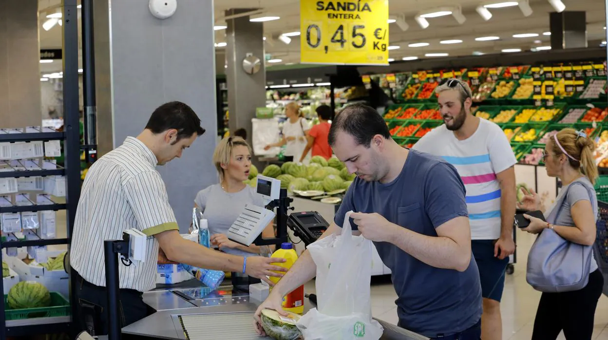 Imagen de un supermercado de Mercadona en Córdoba