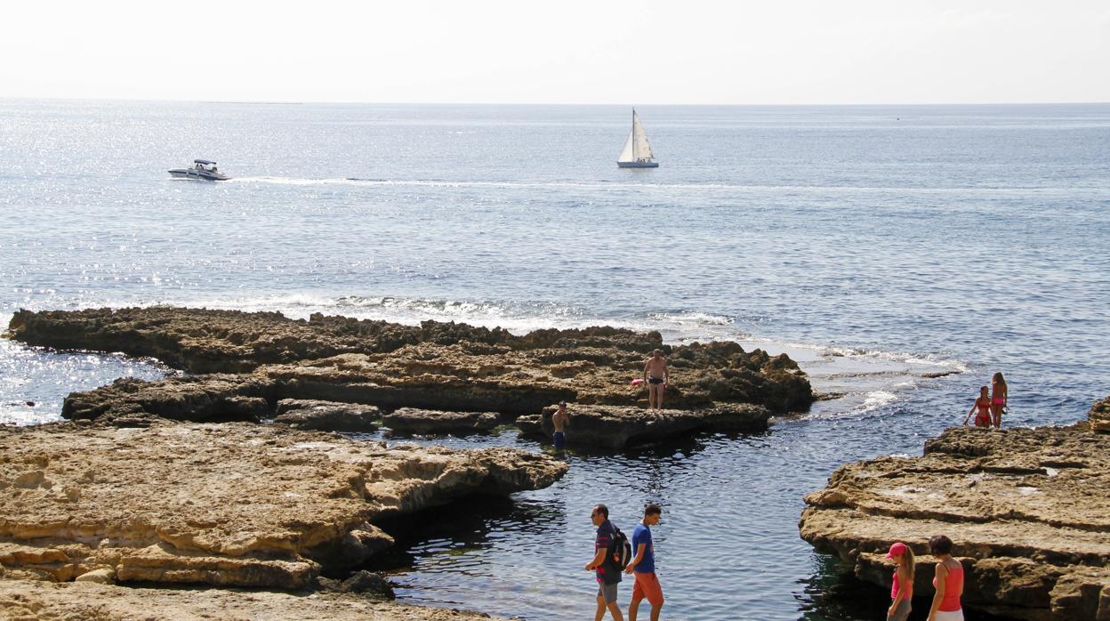 Imagen de los Baños de la Reina de El Campello