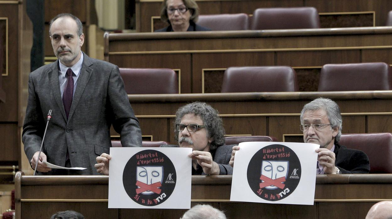 Joan Ridao, en su etapa de diputado de ERC en el Congreso