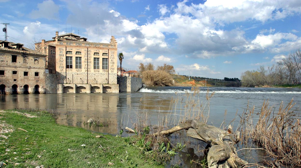 El río Tajo por su paso por Toledo