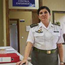 La teniente coronel Ascensión Ramos, directora del CTFAS