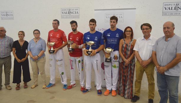 Puchol II i Carlos s’alcen amb la Copa Diputació de València d’escala i corda