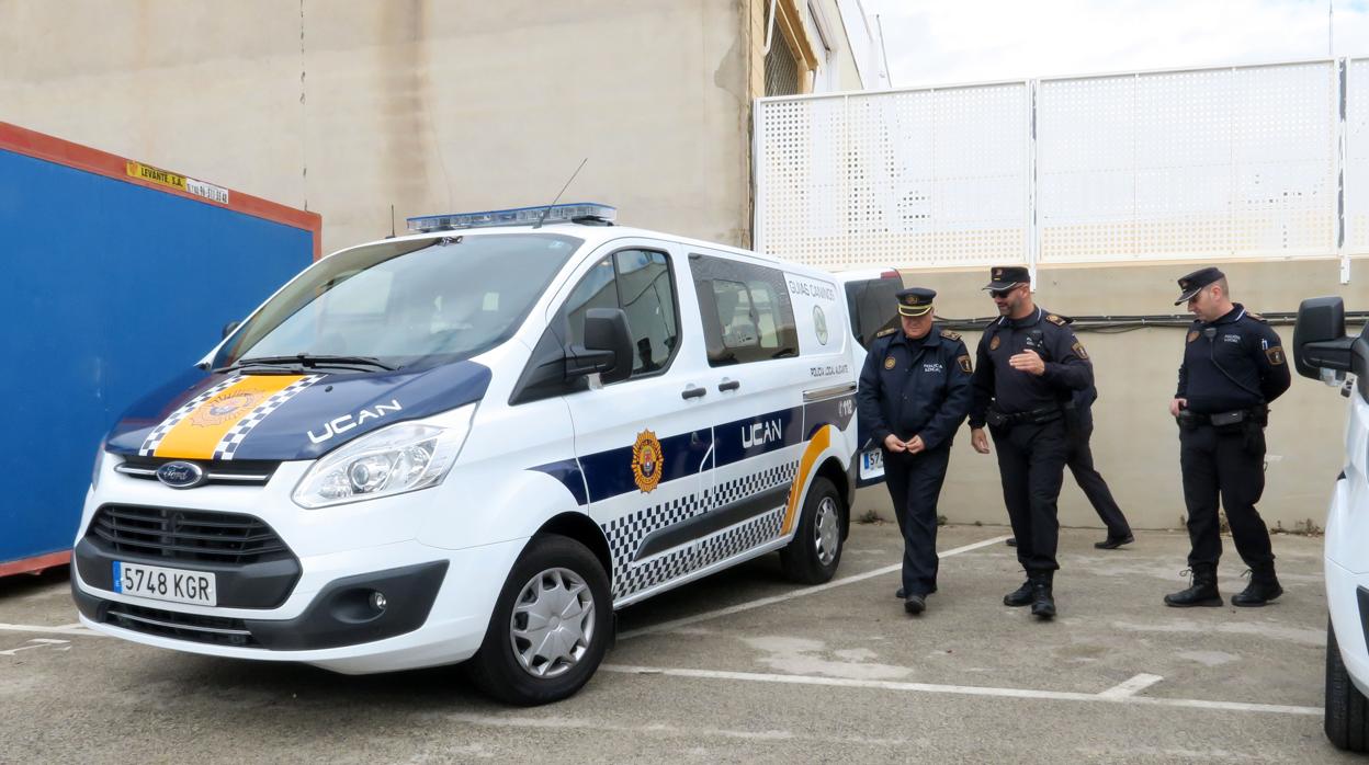 Imagen de archivo de la Policía Local en Alicante