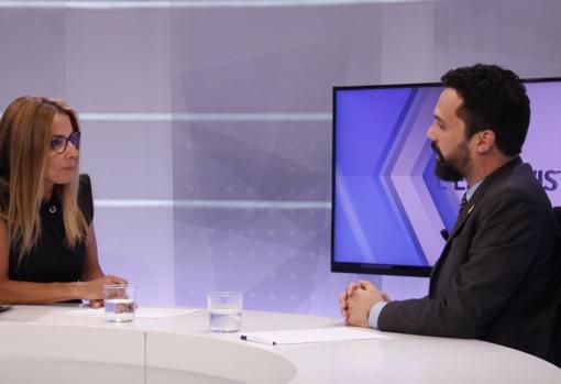 Roger Torrent, hoy entrevistado en La Xarxa