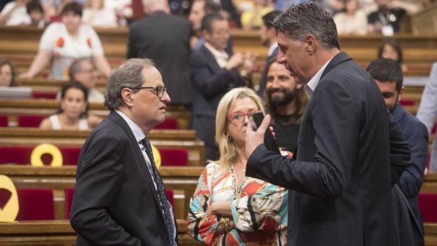 Crisis sin precedentes entre JpC y ERC por la suspensión «temporal» de Puigdemont