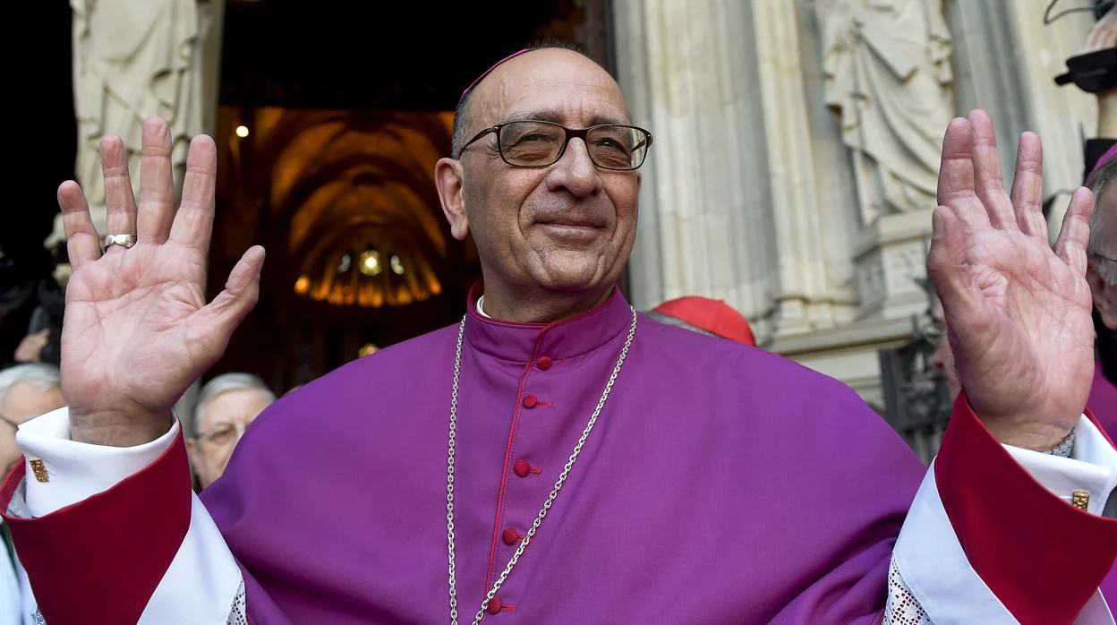 El cardenal arzobispo Juan José Omella