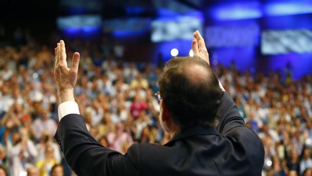 Las líneas maestras del último discurso de Mariano Rajoy como líder del PP