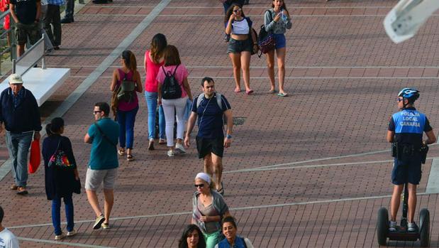 La policía turística de la capital grancanaria comprará dos Segway