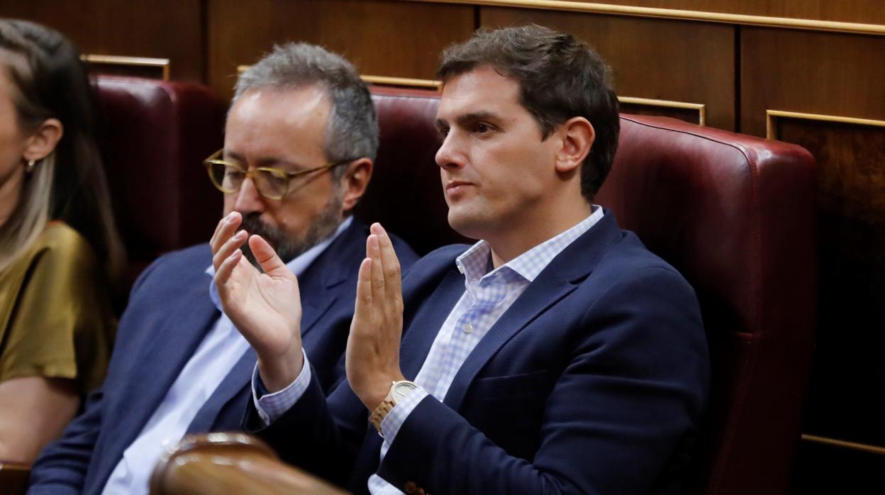 Albert Rivera en el Congreso de los Diputados