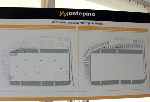 Plano de la Plataforma Logística Montepino