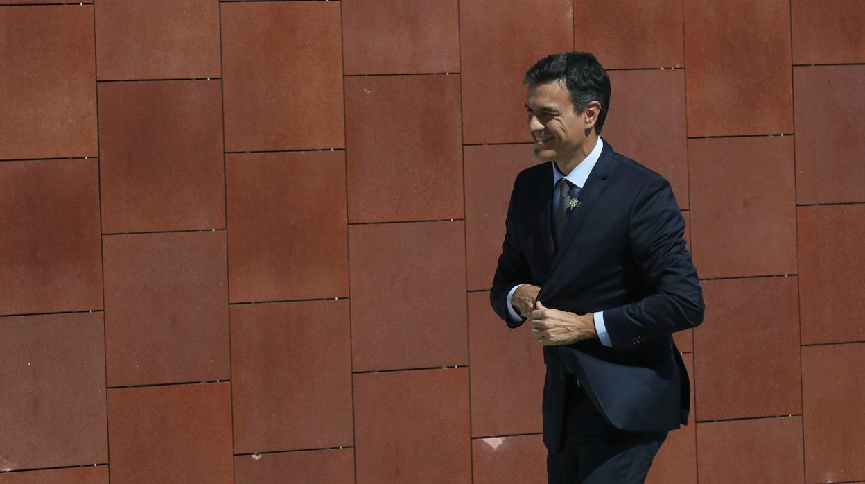 Pedro Sánchez el pasado viernes en Lisboa