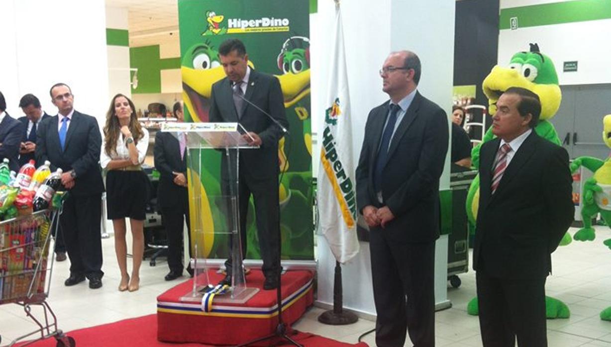 Apertura del una tienda donde trabajaba la empleada en La Palma en 2014