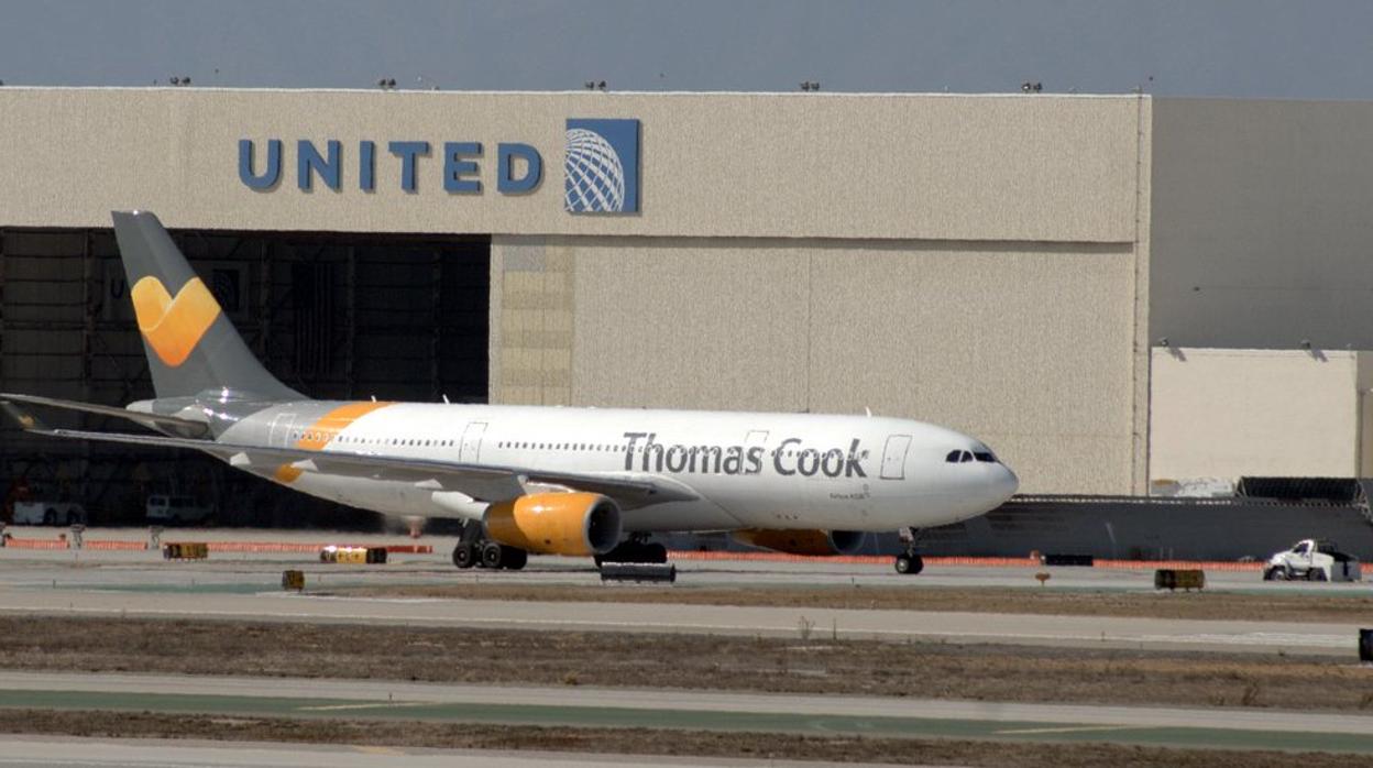 Una aeronave de Thomas Cook