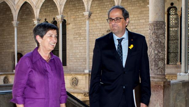 Torra pide a Cunillera que tome medidas contra los agentes de la Policía y la Guardia Civil que «hacen o justifican agresiones»