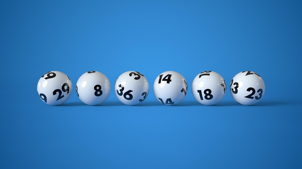 Imagen de archivo de unas bolas de lotería