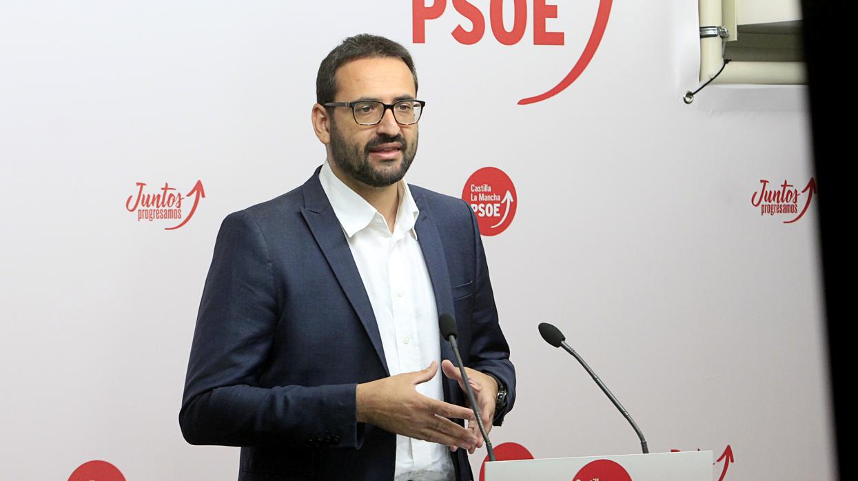 El secretario de Organización del PSOE de Castilla-La Mancha, Sergio Gutiérrez