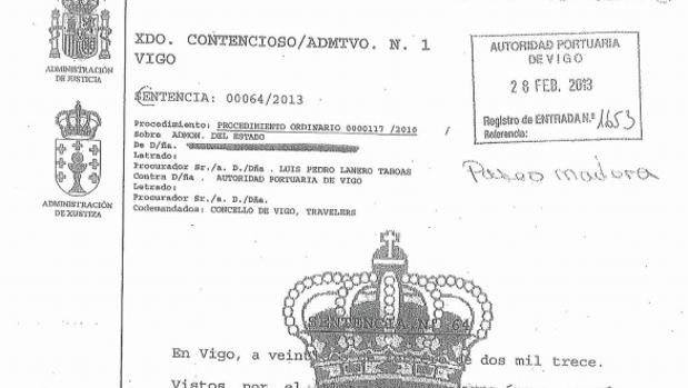 El Ayuntamiento de Vigo fue condenado en 2013 por el cuidado defectuoso del paseo de la ciudad
