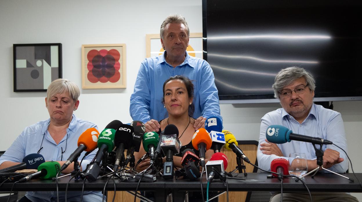 Núria, Roberto, Ana y Rubén, víctimas del atetnado de Barcelona y Cambrils, ayer en Barcelonas