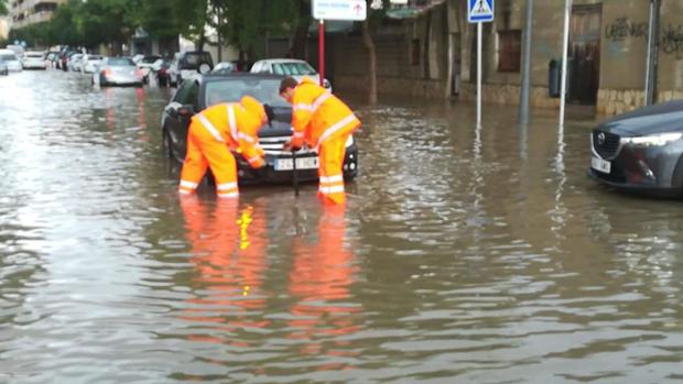 El segundo día de gota fría en Alicante deja una tromba de más de 100 litros en Xàbia y Dénia