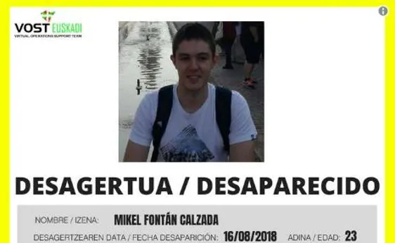 Hallan en un acantilado de Vizcaya el cadáver del joven de Baracaldo desparecido desde el viernes