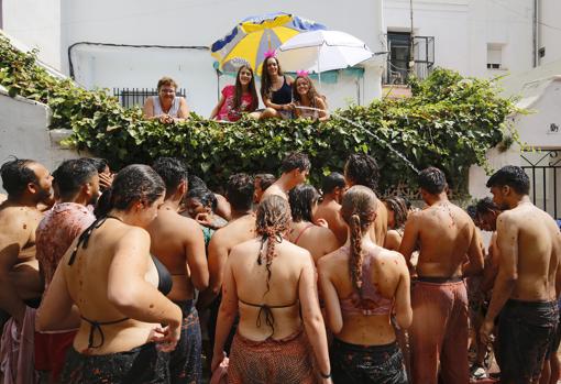 Imagen de la celebración de la Tomatina de Buñol