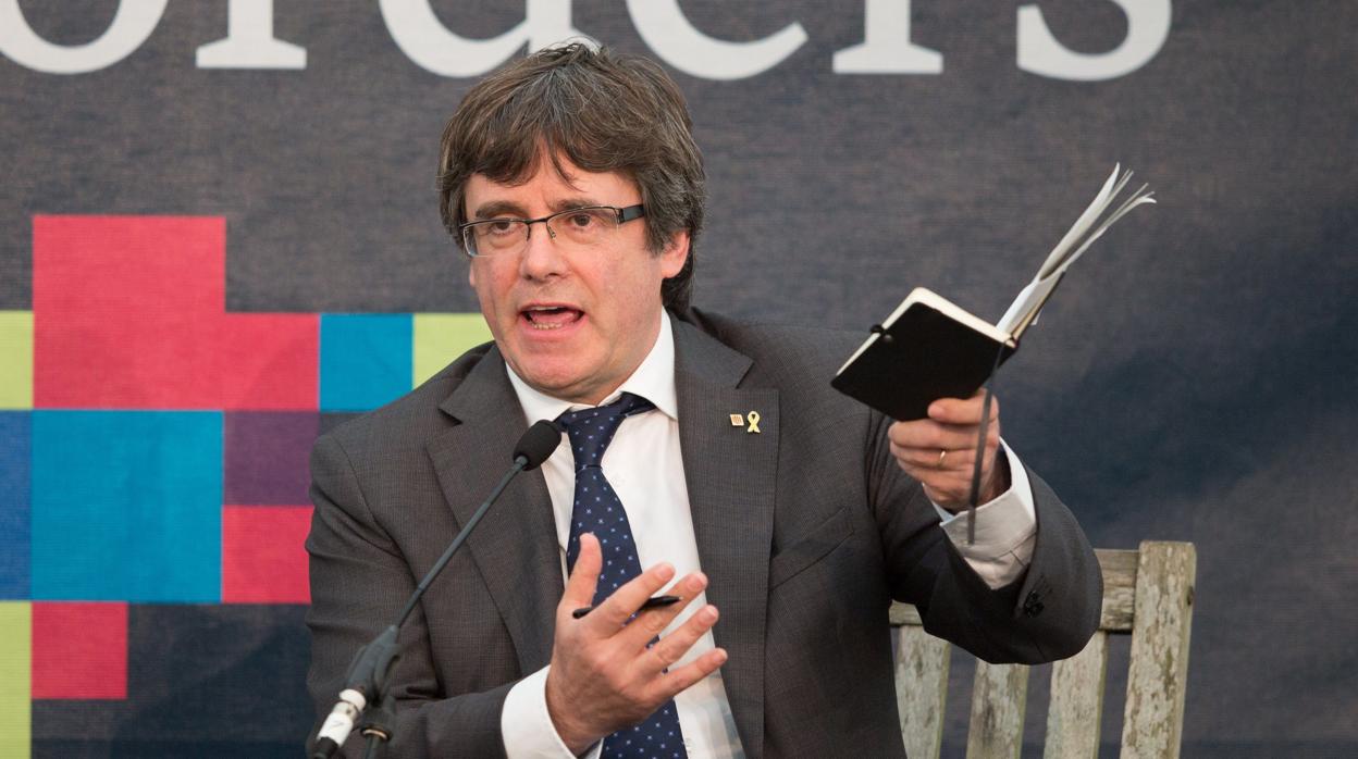 Carles Puigdemont en el Reino Unido