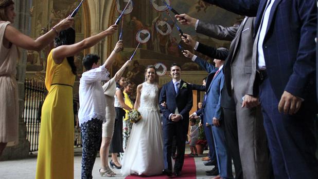 Javier Abián, desde la pista de bádminton a la vicaría