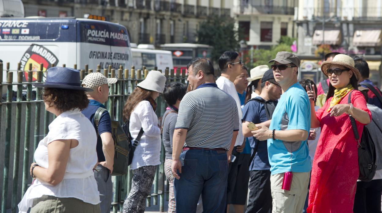 Madrid recibe más de 4 millones de turistas internacionales en los primeros siete meses del año