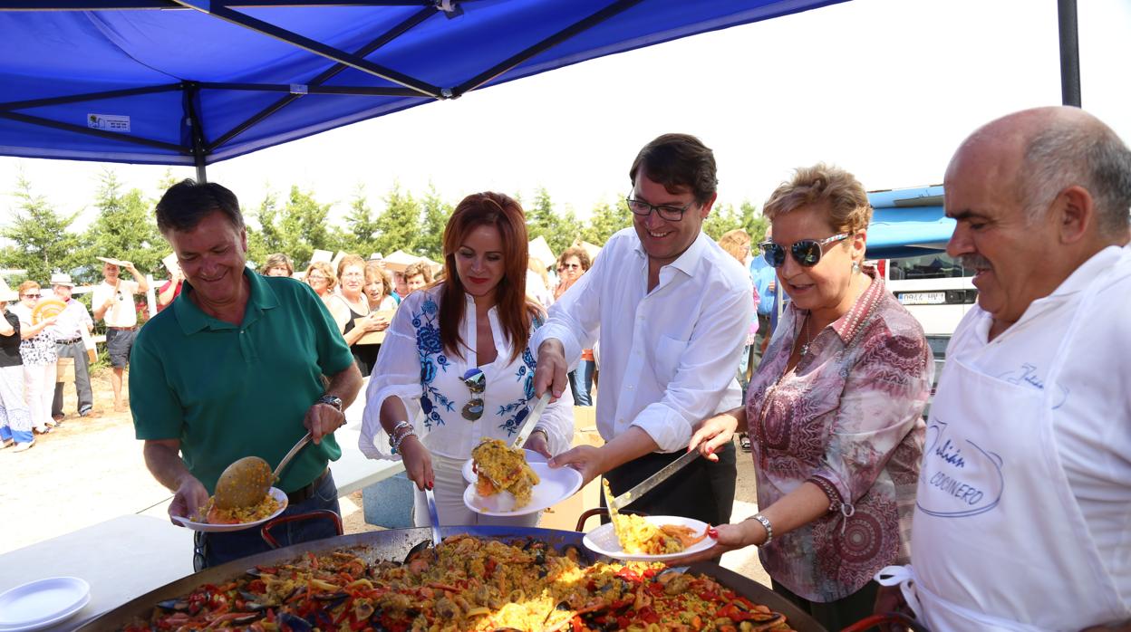 Vázquez, Clemente y Fernández Mañueco participan en la apertura del curso político del PP de Segovia