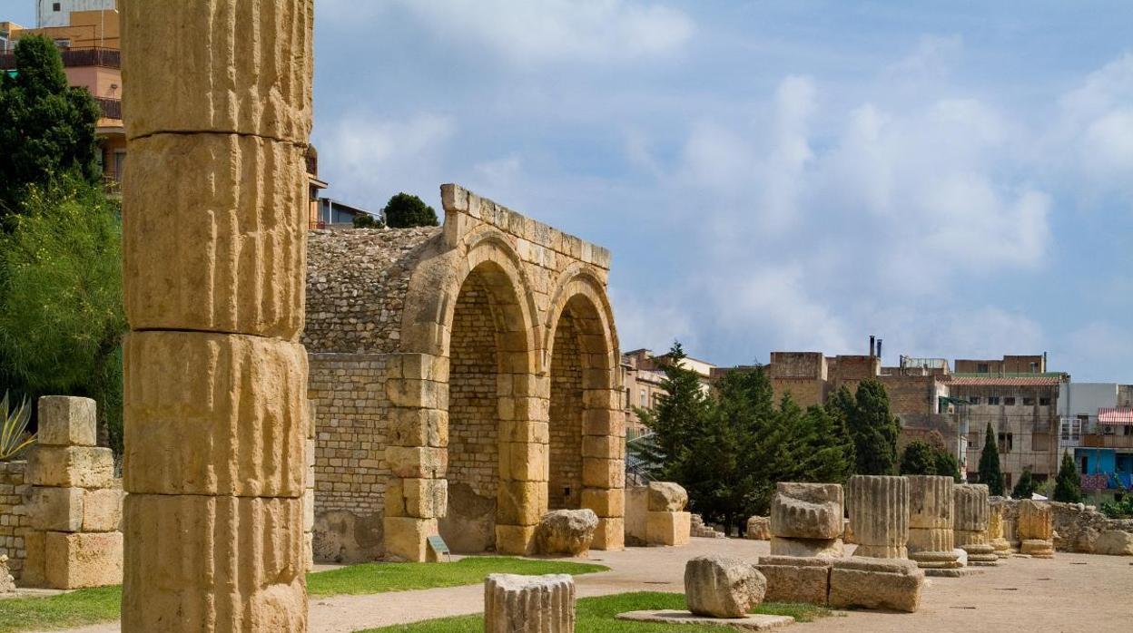Restos monumentales en Tarragona