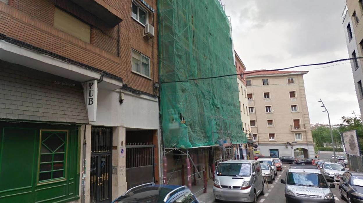 El edificio en el que ha tenido lugar el suceso, tras los andamios