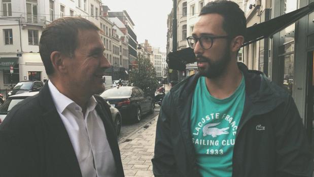 Valtonyc revela que mantuvo un «bonito encuentro» con Arnaldo Otegui en Bruselas