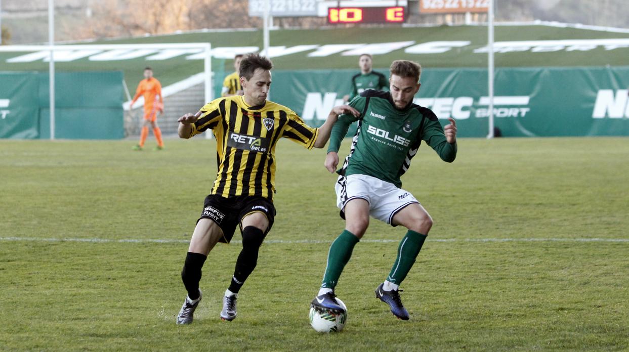 Partido del CD Toledo en el estadio El Salto del Caballo