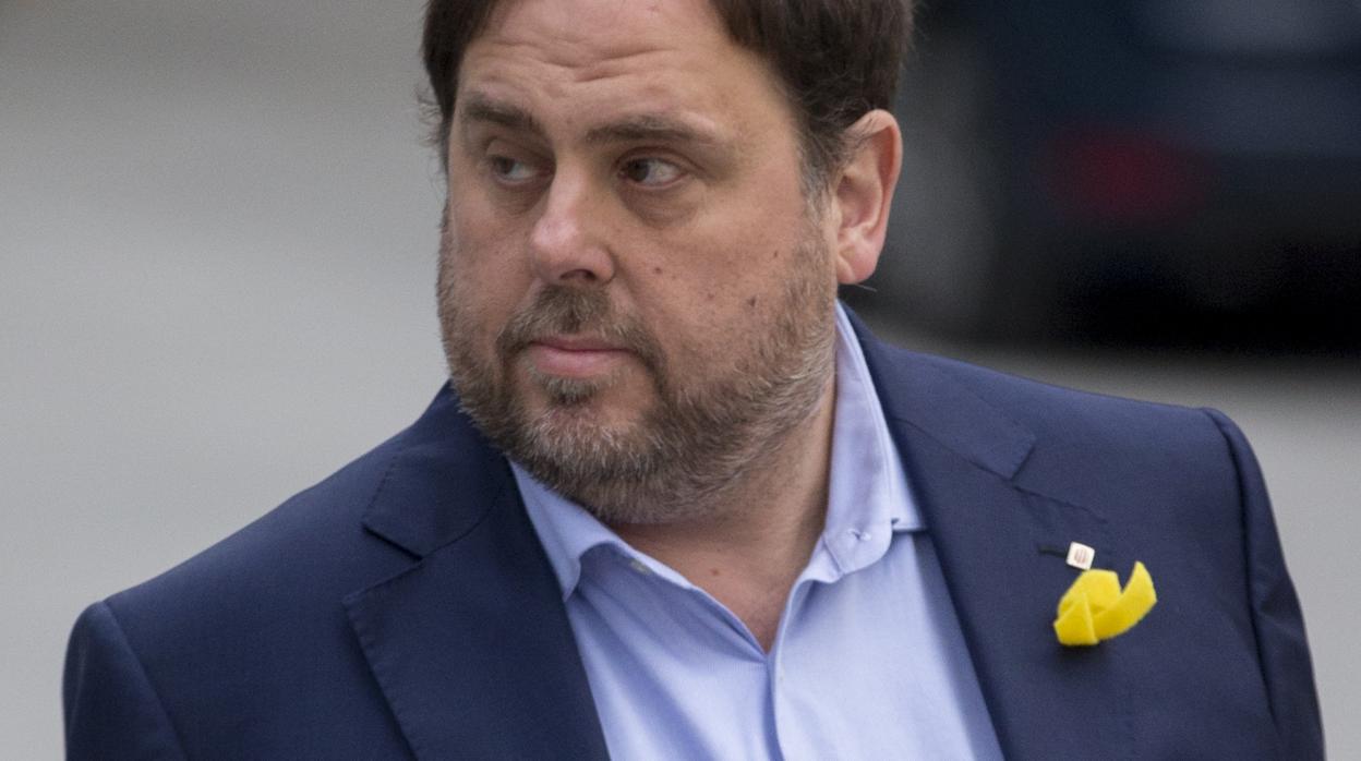 El presidente de ERC, Oriol Junqueras