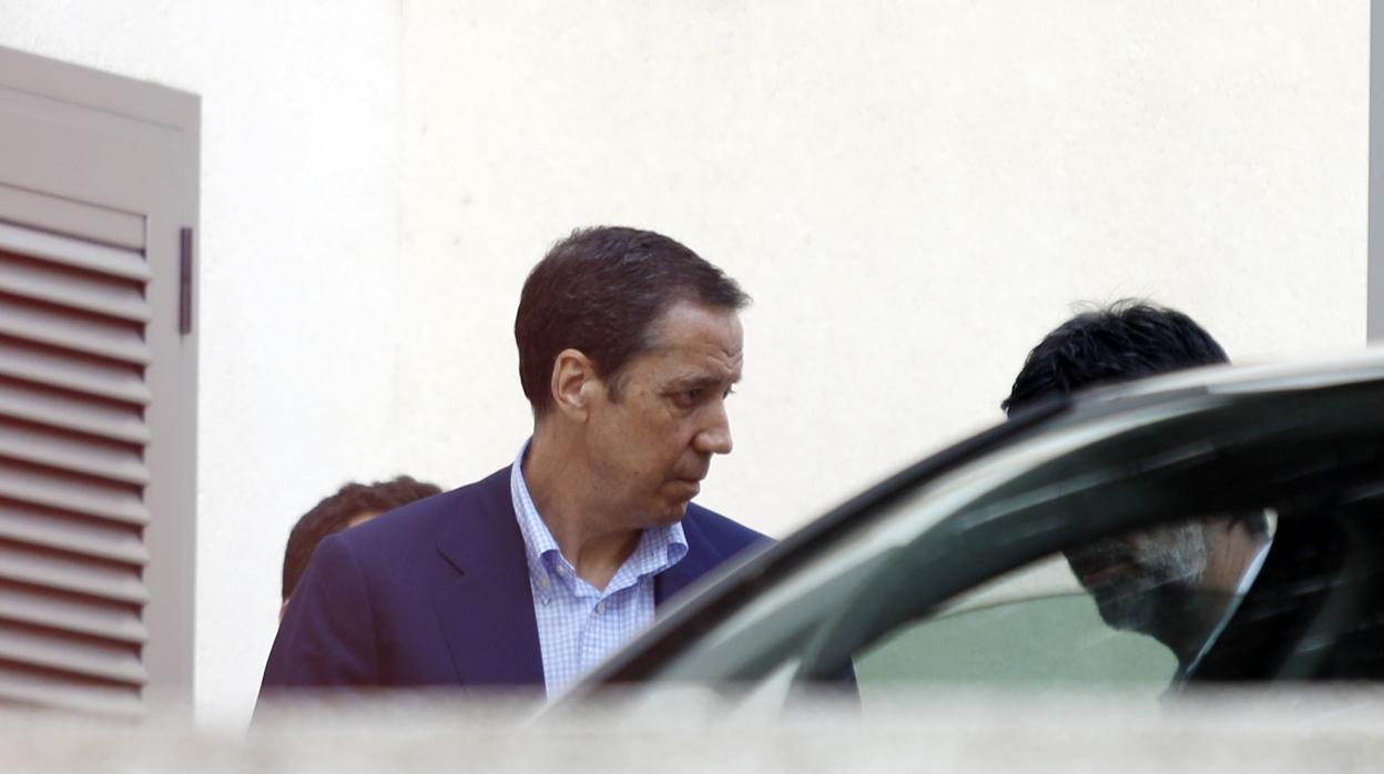 Imagen de Eduardo Zaplana tomada el día de su detención