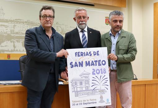 El alcalde ha presentado el cartel de las ferias de San Mateo 2018