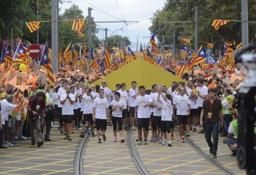 La manifestación de 2015