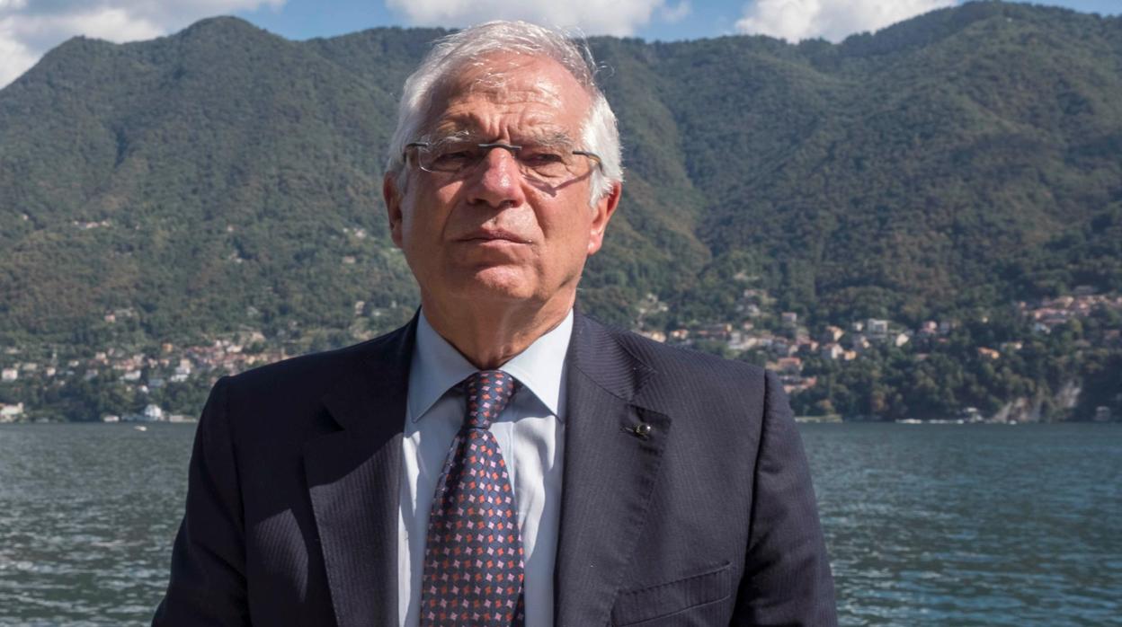 El ministro de Asuntos Exteriores de España, Josep Borrell, la semana pasada, en Italia
