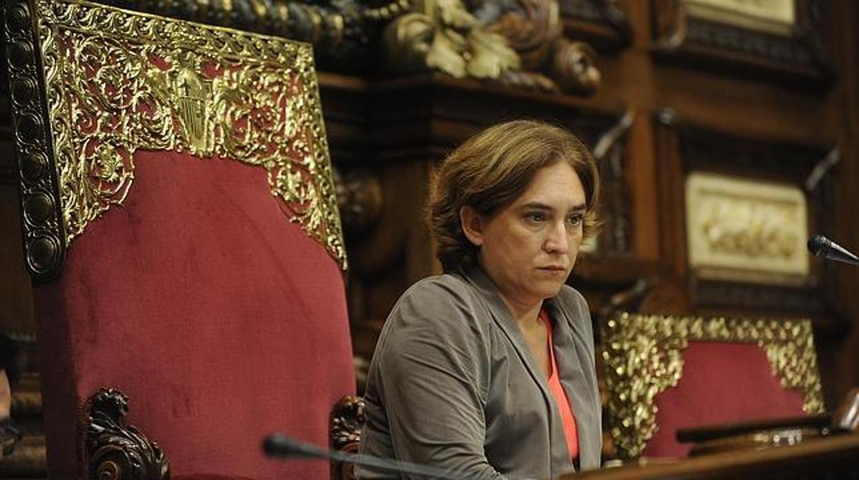 La alcaldesa de Barcelona, en una imagen de archivo