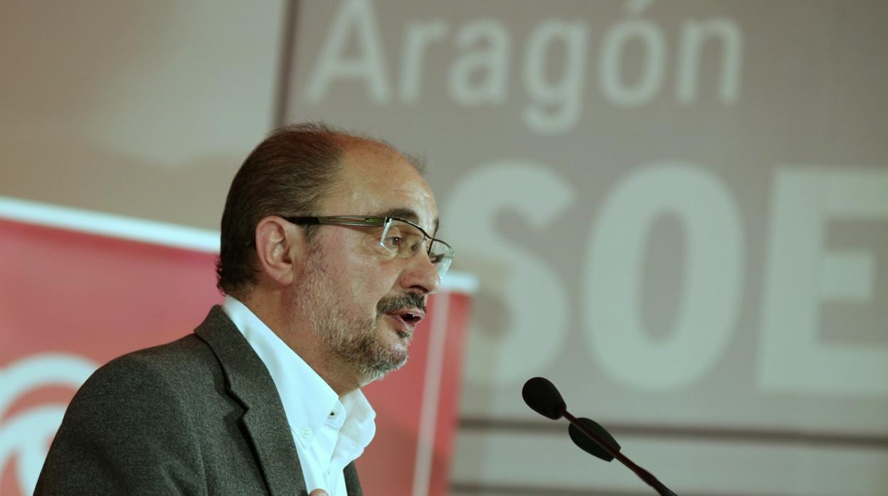 Javier Lambán (PSOE), presidente del Gobierno de Aragón