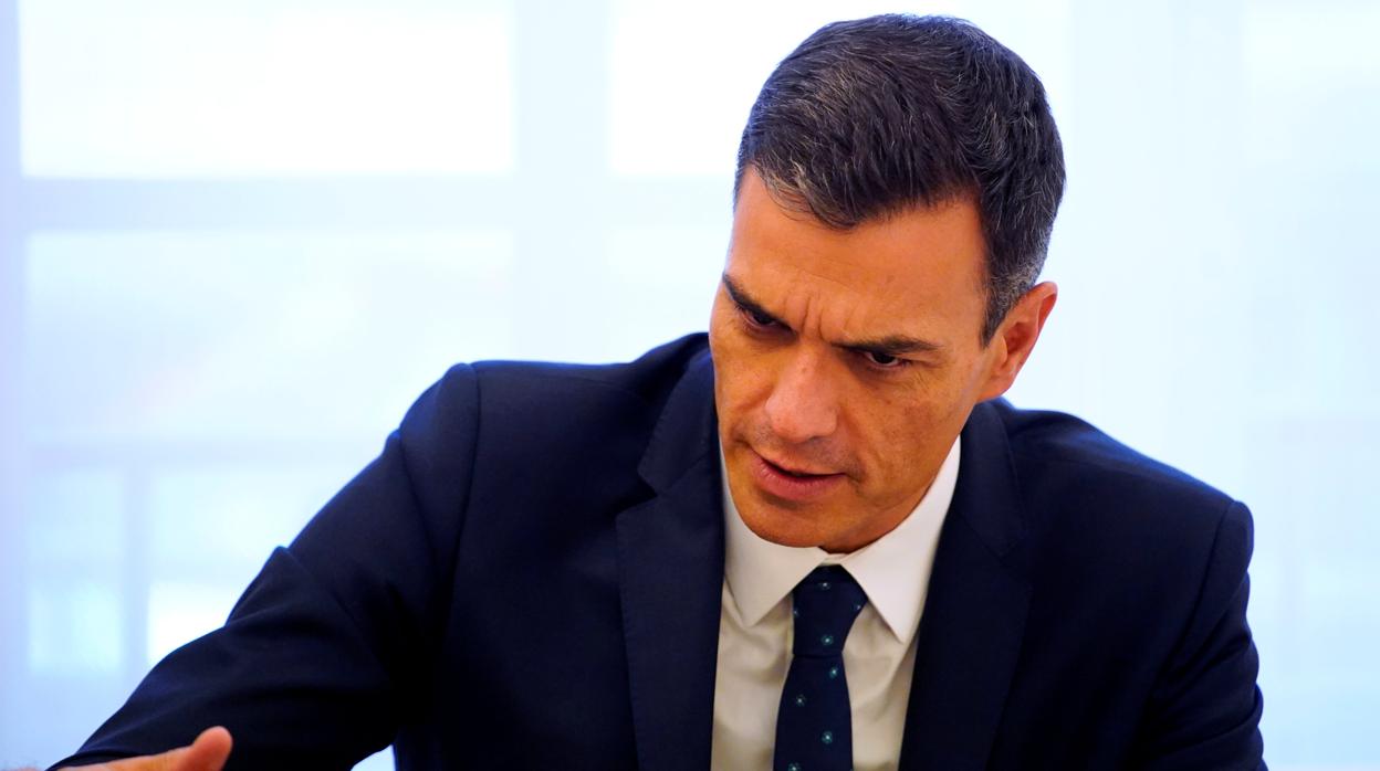 El presidente del Gobierno, Pedro Sánchez