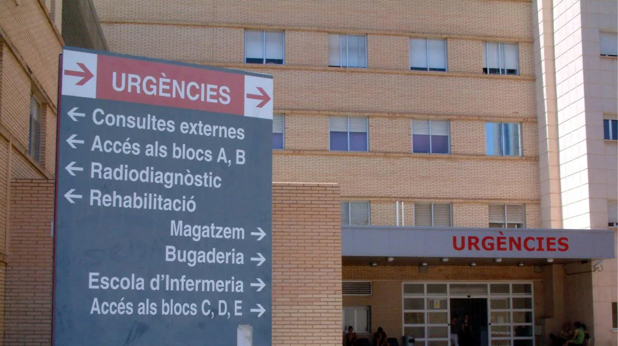 Hospital de Castellón donde ha sido trasladado el herido