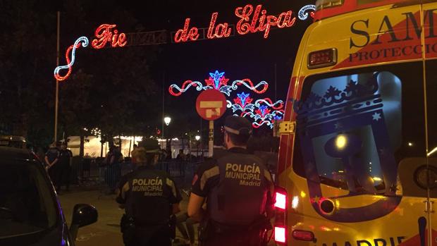 Fiestas de La Elipa: madrugada sangrienta a machetazos e injurias a la Policía