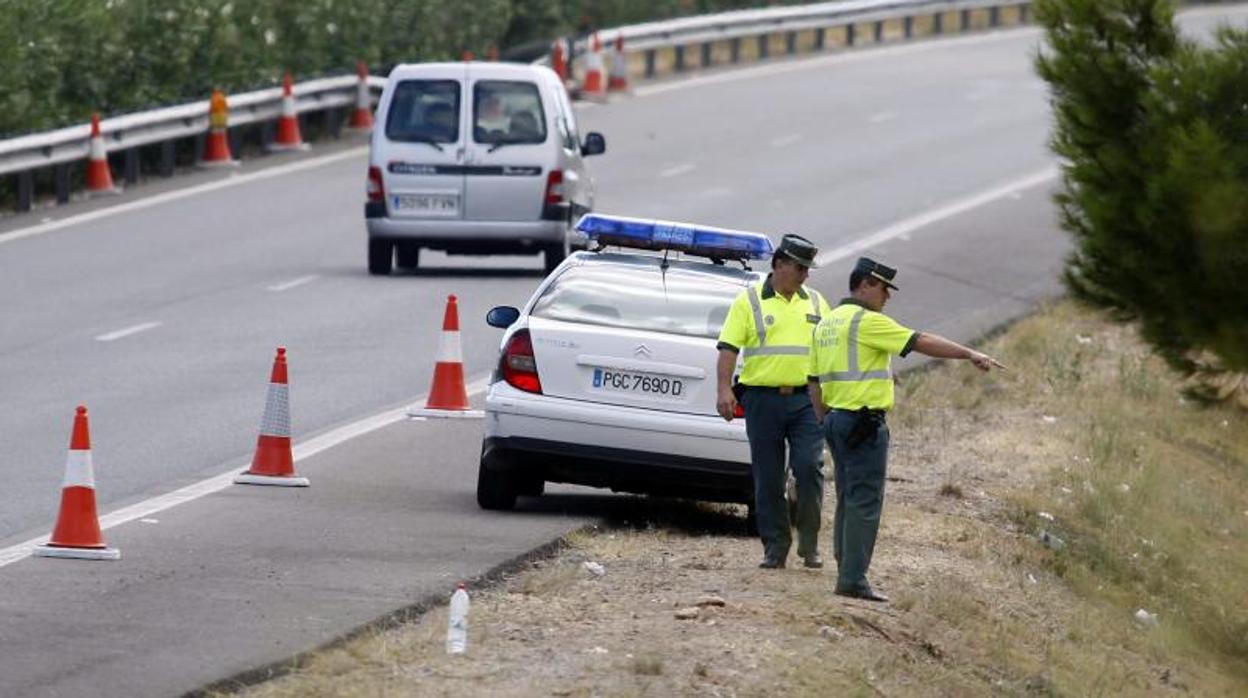 Efectivos de la Guardia Civil en Castellón