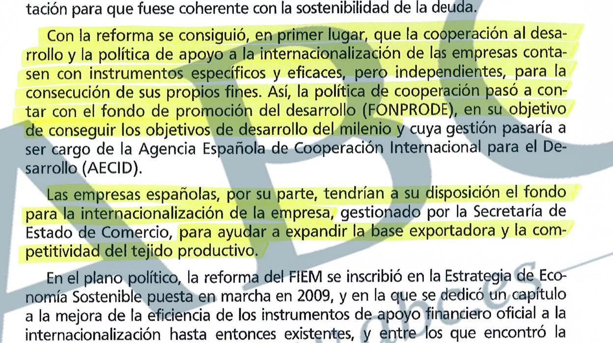 Párrafos copiados de una intervención de Miguel Sebastián en el Congreso, sin cita ni comillas